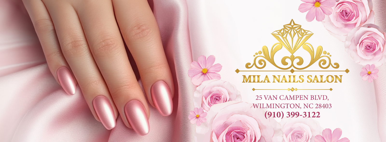 Mila Nails Salon logo